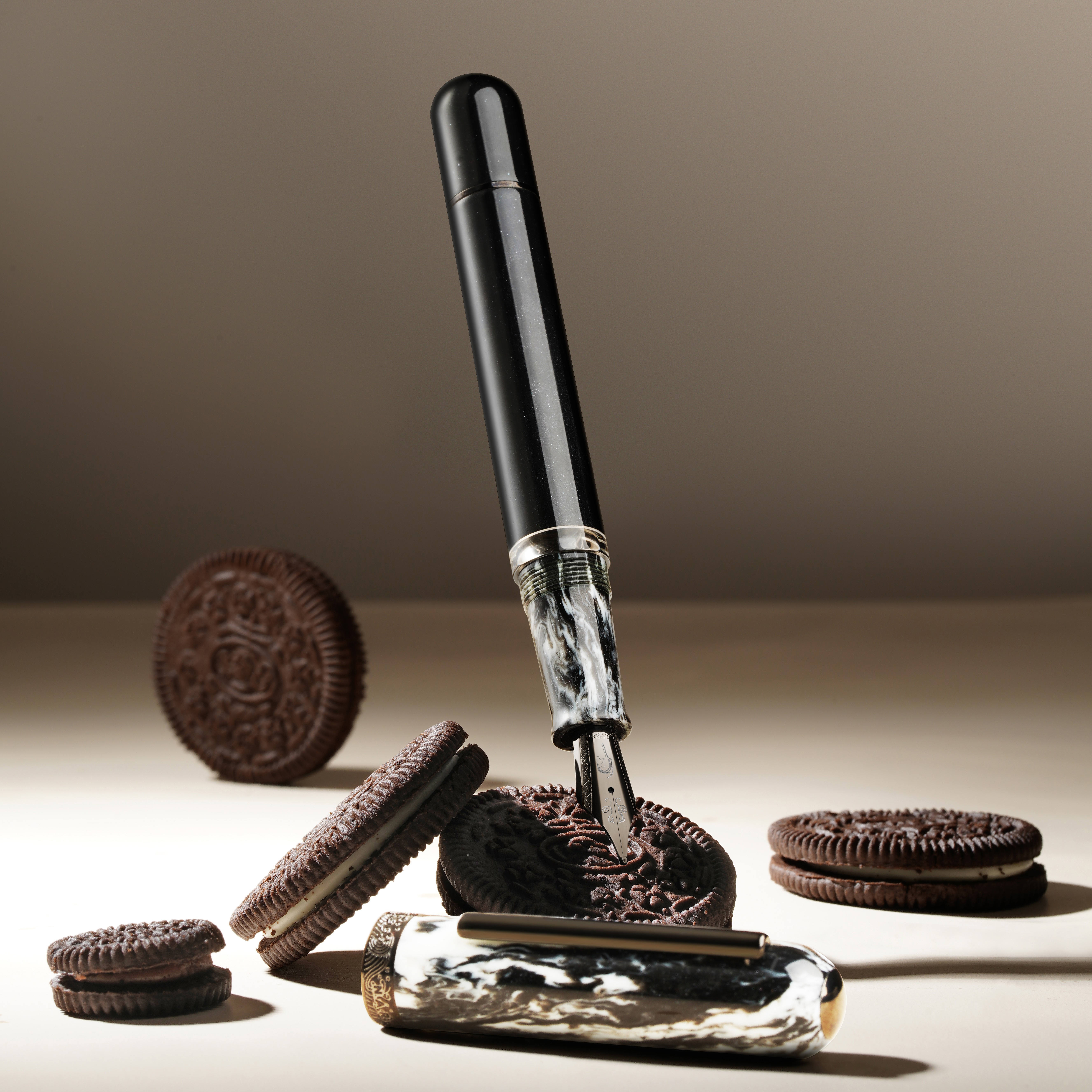Nahvalur Voyage Cookies and Cream Fountain pen - Vulpen / Fountain